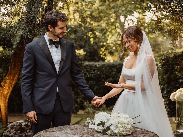 David and Sarah's Wedding in Rome, Italy 46