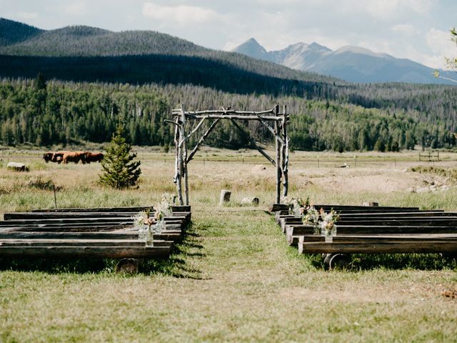 Morgan and Bill&apos;s Wedding in Granby, Colorado 61