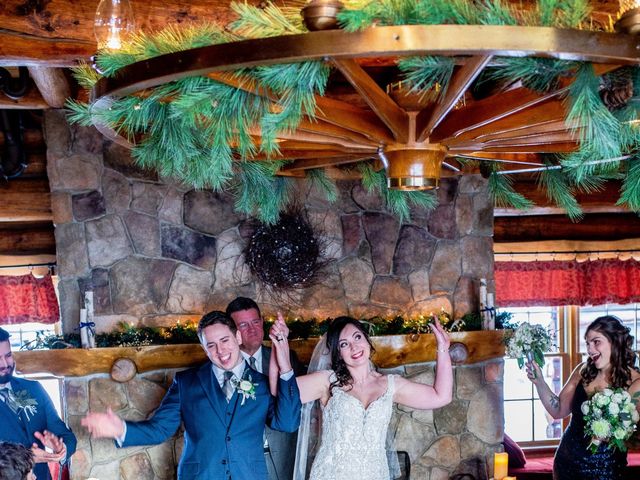Isaac and Ashley&apos;s Wedding in Rangeley, Maine 11