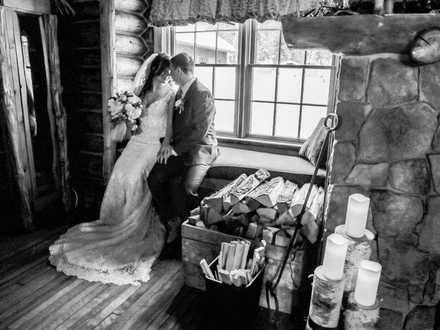 Isaac and Ashley&apos;s Wedding in Rangeley, Maine 12