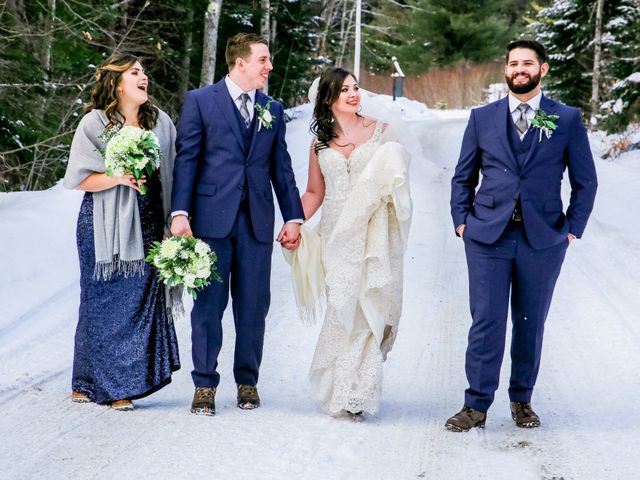Isaac and Ashley&apos;s Wedding in Rangeley, Maine 18