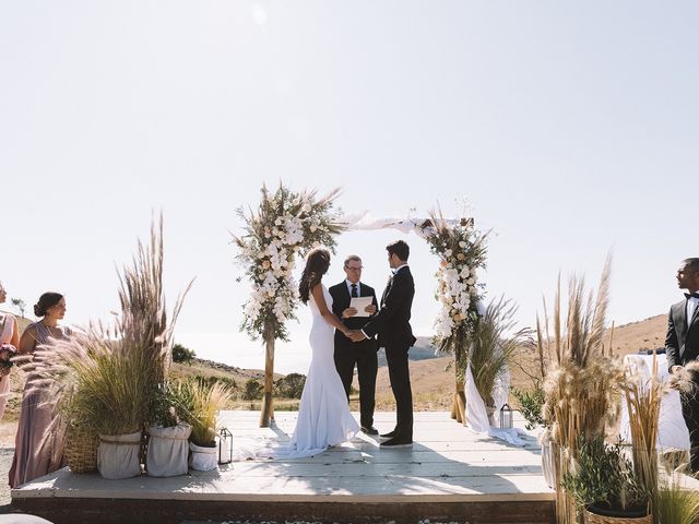 Easton and Hana&apos;s Wedding in Cayucos, California 45