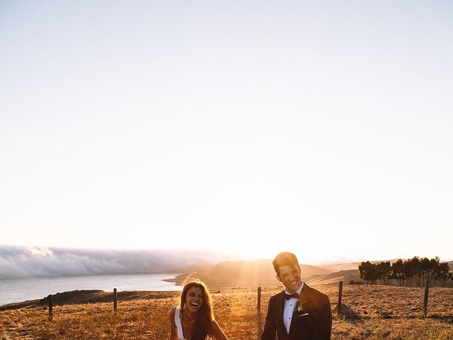 Easton and Hana&apos;s Wedding in Cayucos, California 58