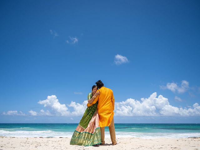 Manoj and Lakshmi&apos;s Wedding in Punta Cana, Dominican Republic 55