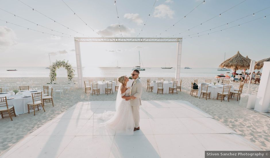 Kaitlyn and Carlo's Wedding in Noord, Aruba