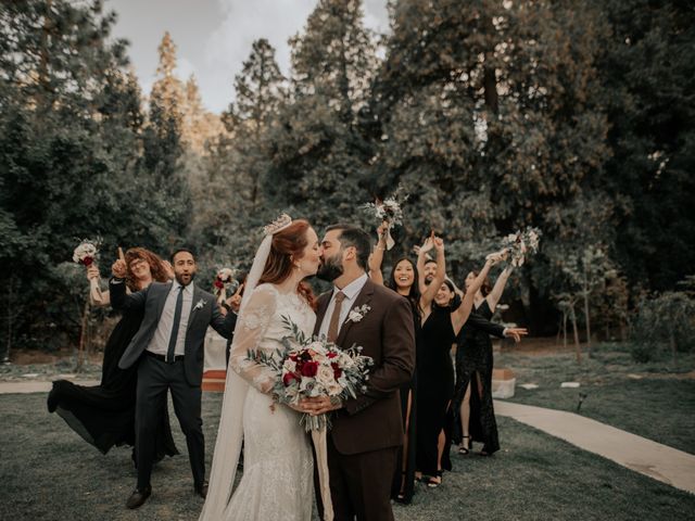 Pasha and Tannum&apos;s Wedding in Lake Arrowhead, California 16
