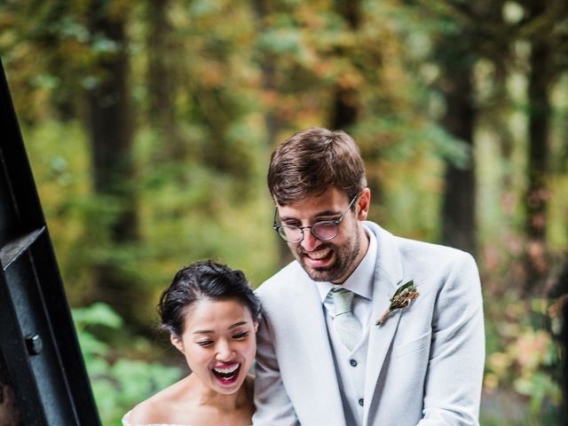Joel and Yuki&apos;s Wedding in Estacada, Oregon 11