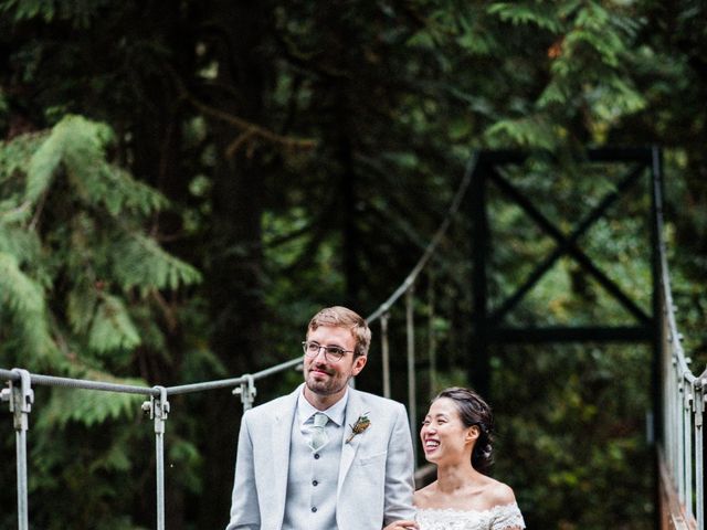 Joel and Yuki&apos;s Wedding in Estacada, Oregon 33