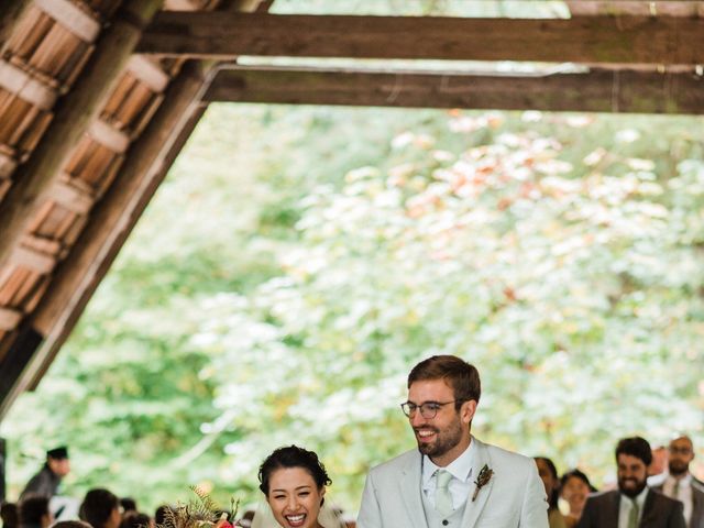 Joel and Yuki&apos;s Wedding in Estacada, Oregon 34