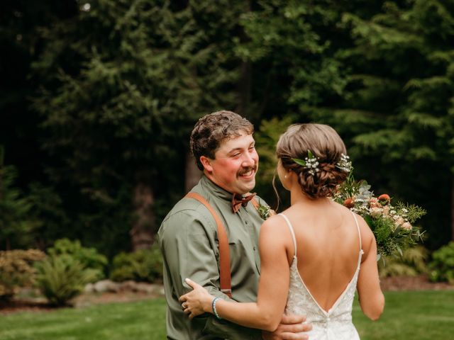 Andrea and Brett&apos;s Wedding in Forks, Washington 7