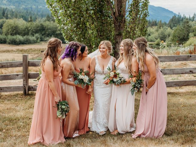 Hailey and O&apos;Rion&apos;s Wedding in Port Angeles, Washington 42