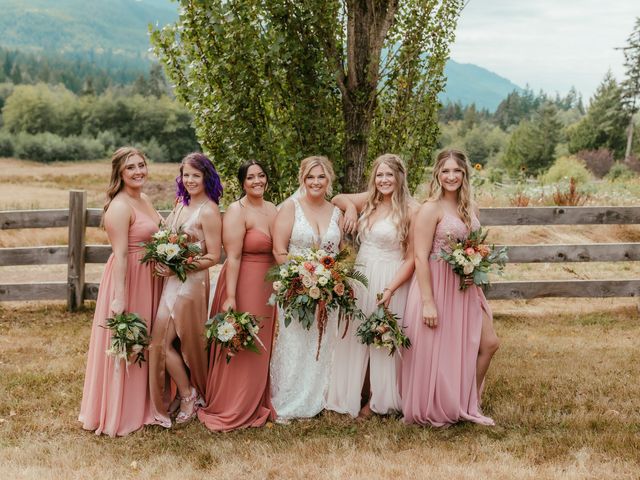 Hailey and O&apos;Rion&apos;s Wedding in Port Angeles, Washington 43