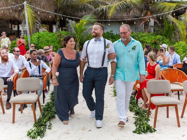 Chase and Raydhiri&apos;s Wedding in Tulum, Mexico 12