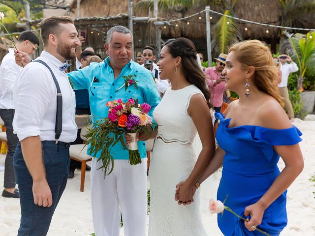 Chase and Raydhiri&apos;s Wedding in Tulum, Mexico 18