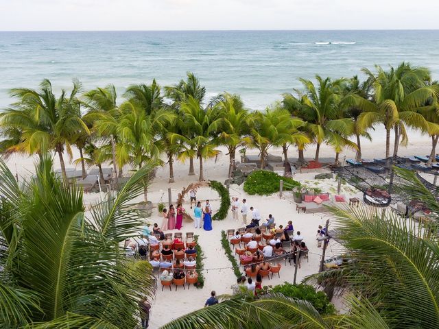 Chase and Raydhiri&apos;s Wedding in Tulum, Mexico 19
