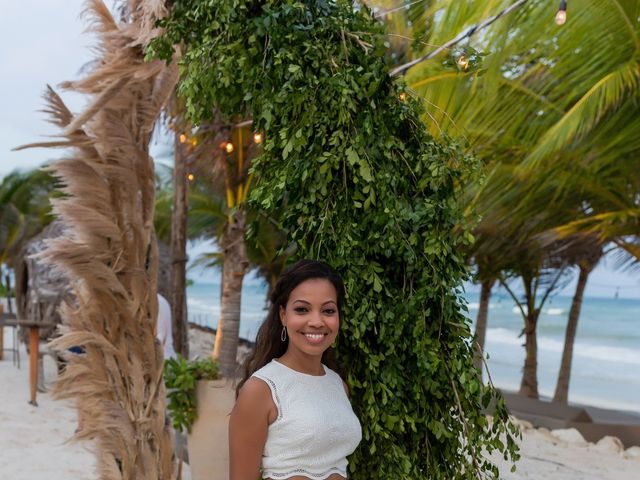 Chase and Raydhiri&apos;s Wedding in Tulum, Mexico 20