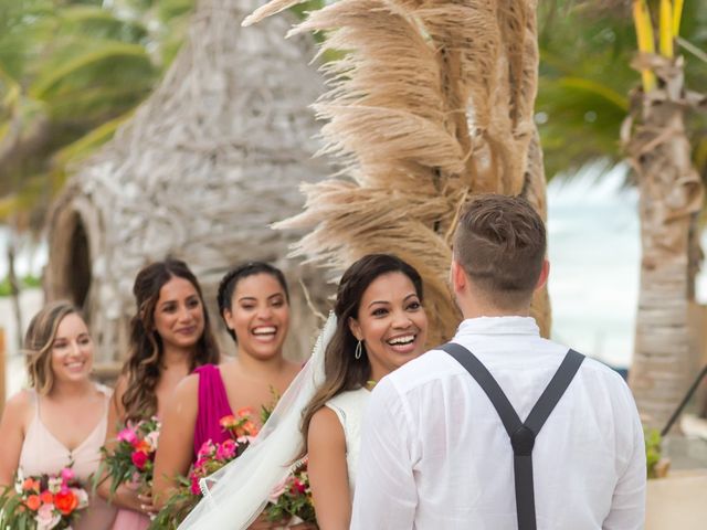 Chase and Raydhiri&apos;s Wedding in Tulum, Mexico 23
