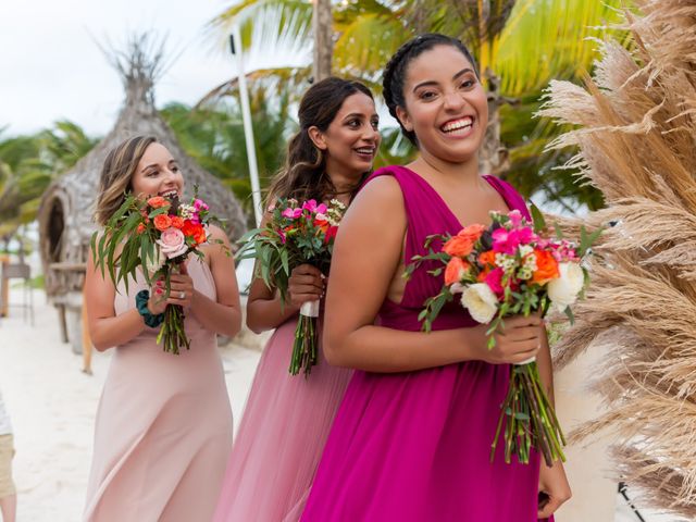 Chase and Raydhiri&apos;s Wedding in Tulum, Mexico 25