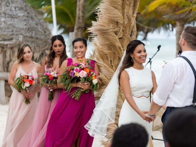 Chase and Raydhiri&apos;s Wedding in Tulum, Mexico 28