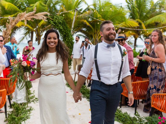Chase and Raydhiri&apos;s Wedding in Tulum, Mexico 38
