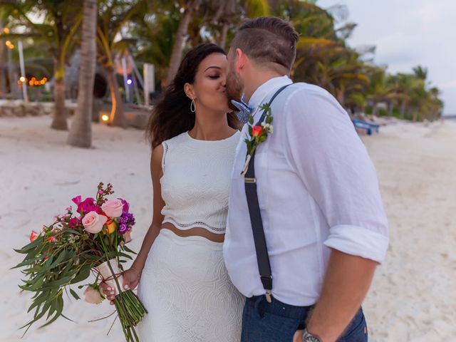 Chase and Raydhiri&apos;s Wedding in Tulum, Mexico 41