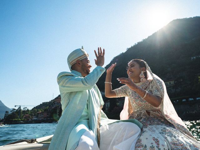 Omar and Salma&apos;s Wedding in Lake Como, Italy 55
