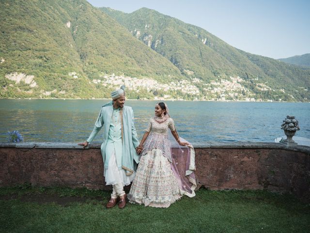 Omar and Salma&apos;s Wedding in Lake Como, Italy 60