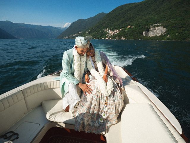 Omar and Salma&apos;s Wedding in Lake Como, Italy 64