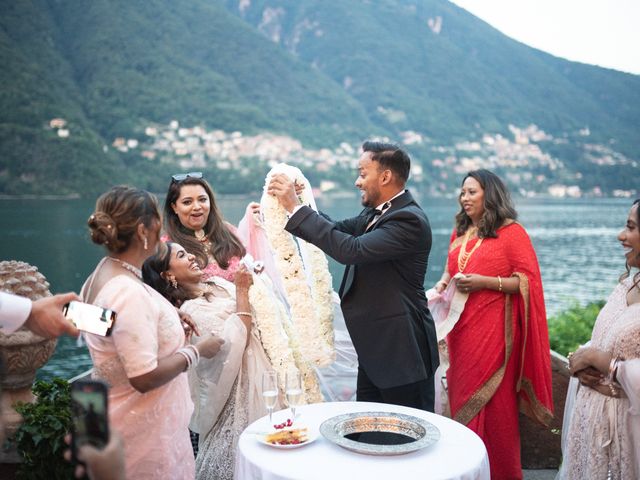 Omar and Salma&apos;s Wedding in Lake Como, Italy 96