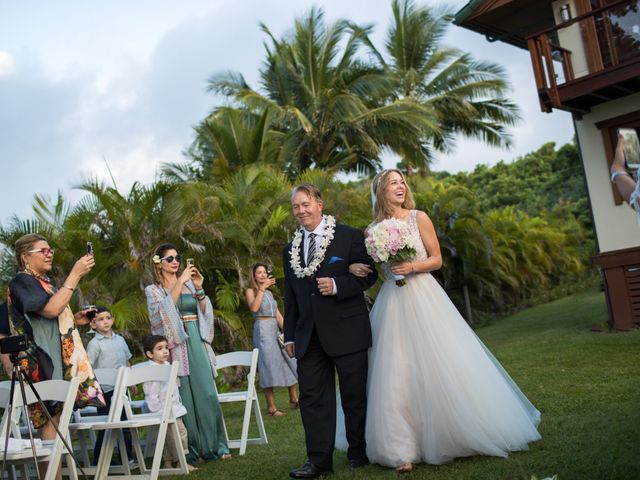 Marco and Ashley&apos;s Wedding in Princeville, Hawaii 23