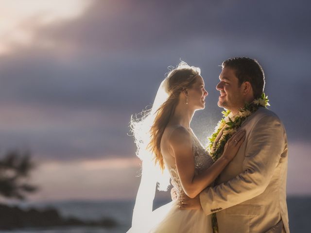 Marco and Ashley&apos;s Wedding in Princeville, Hawaii 29