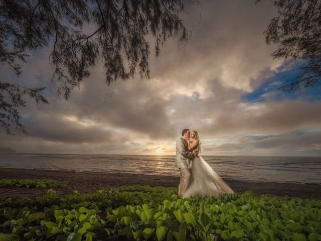 Marco and Ashley&apos;s Wedding in Princeville, Hawaii 46