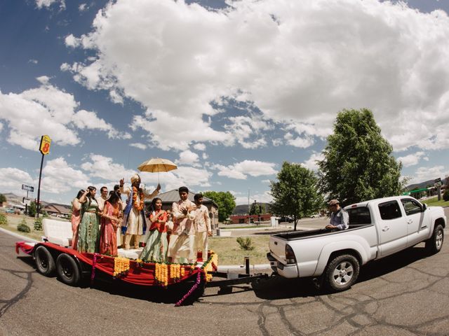 Pratik and Sapna&apos;s Wedding in Elko, Nevada 98