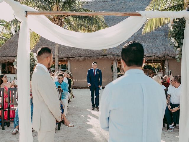 Josefine and Ignacio&apos;s Wedding in Cancun, Mexico 22