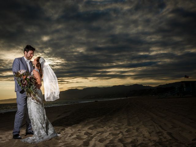 Gary and Melissa&apos;s Wedding in Santa Monica, California 35