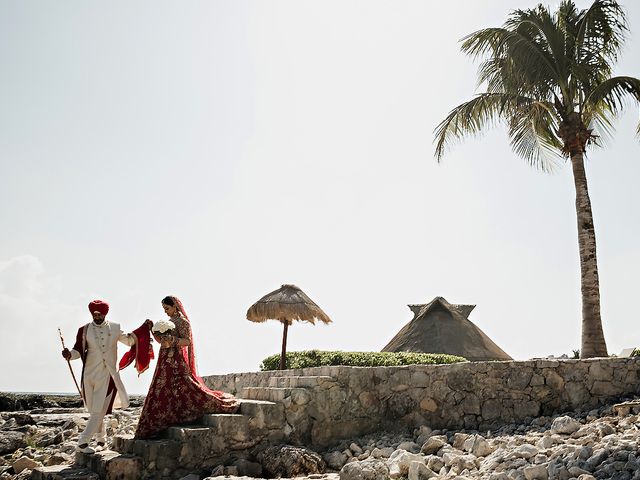 Robin and Rick&apos;s Wedding in Cancun, Mexico 42