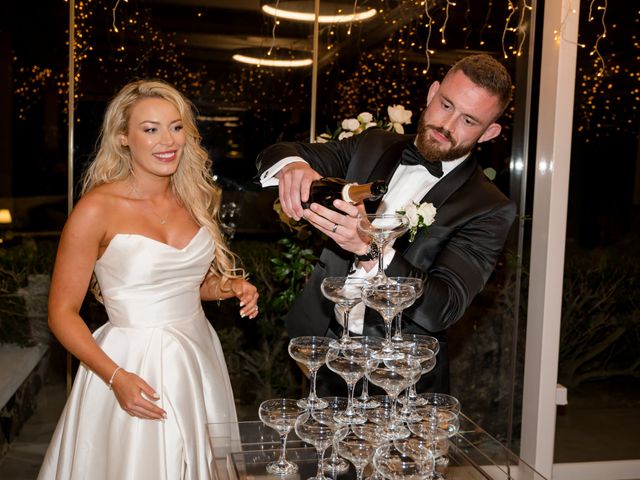 Taylor and Tom&apos;s Wedding in Santorini, Greece 15
