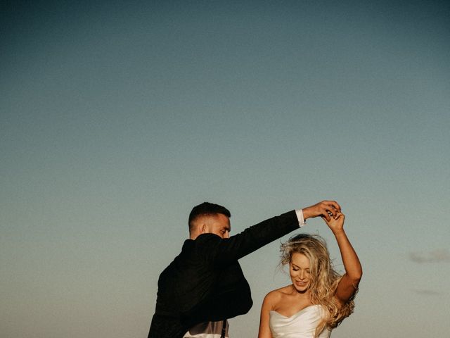 Taylor and Tom&apos;s Wedding in Santorini, Greece 23