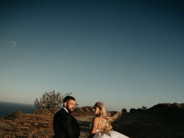 Taylor and Tom&apos;s Wedding in Santorini, Greece 31