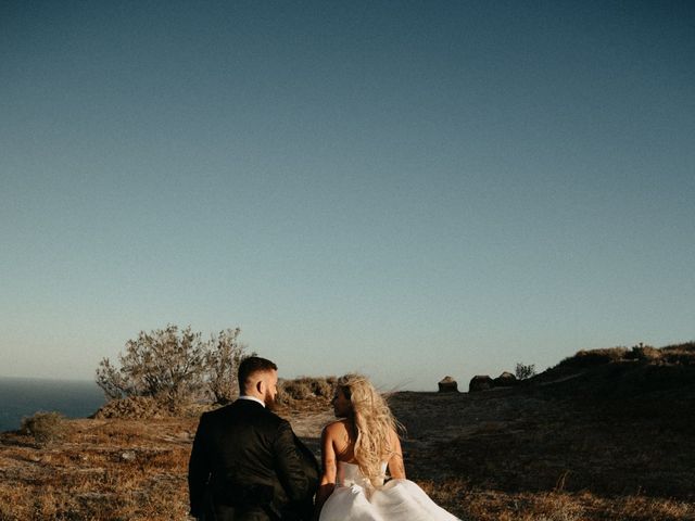 Taylor and Tom&apos;s Wedding in Santorini, Greece 33