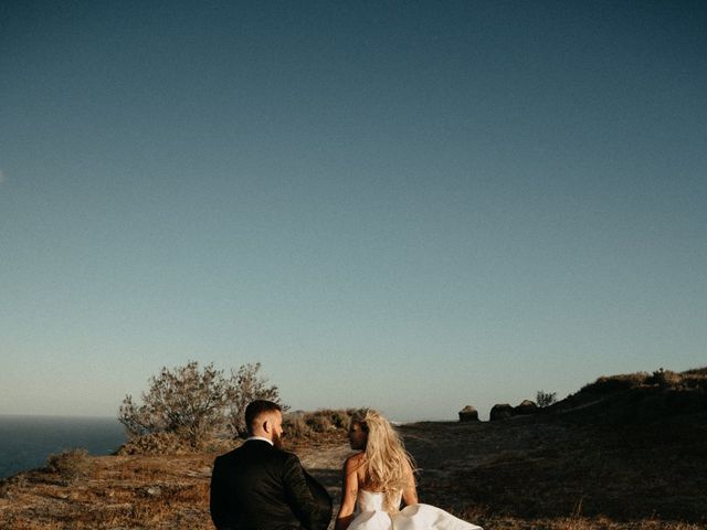 Taylor and Tom&apos;s Wedding in Santorini, Greece 34