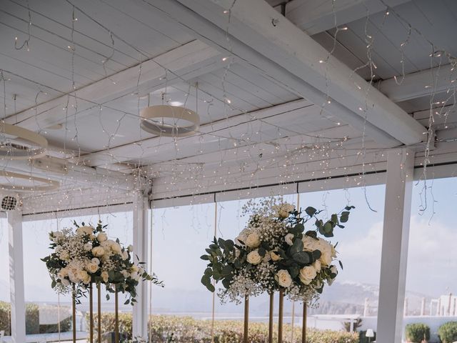 Taylor and Tom&apos;s Wedding in Santorini, Greece 49