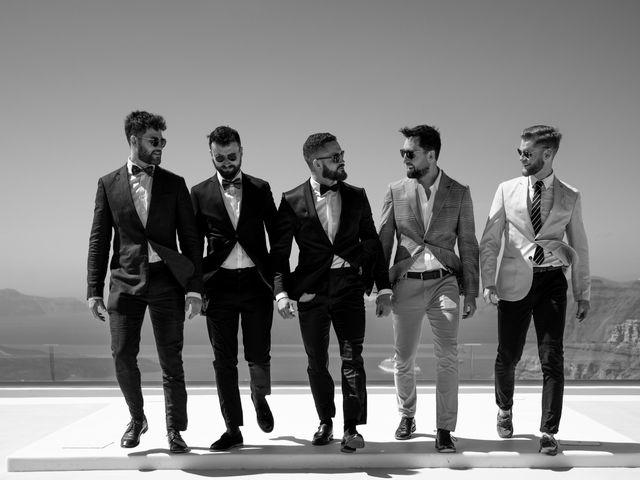 Taylor and Tom&apos;s Wedding in Santorini, Greece 66