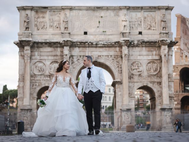 LUZ MARGARITA and ROBERT&apos;s Wedding in Rome, Italy 46