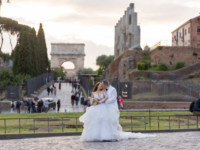 LUZ MARGARITA and ROBERT&apos;s Wedding in Rome, Italy 48