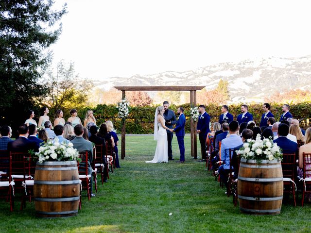 Rob and Katie&apos;s Wedding in Geyserville, California 126