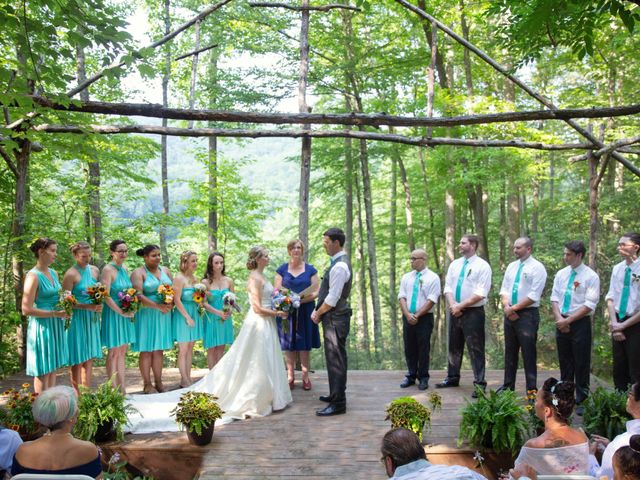 Dallas and Darrah&apos;s Wedding in Horse Shoe, North Carolina 1