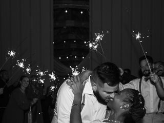 Eboni &amp; Andrew's wedding 1