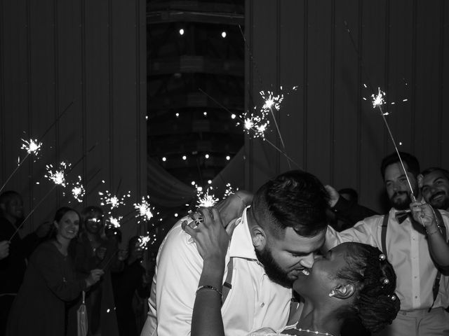 Andrew and Eboni's Wedding in Downs, Illinois 3