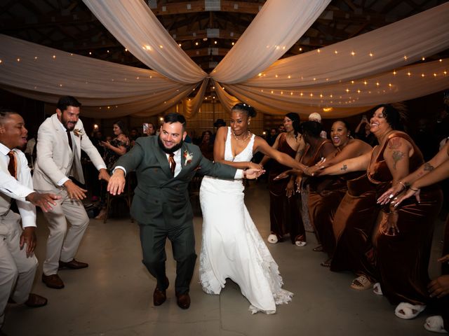 Andrew and Eboni's Wedding in Downs, Illinois 5